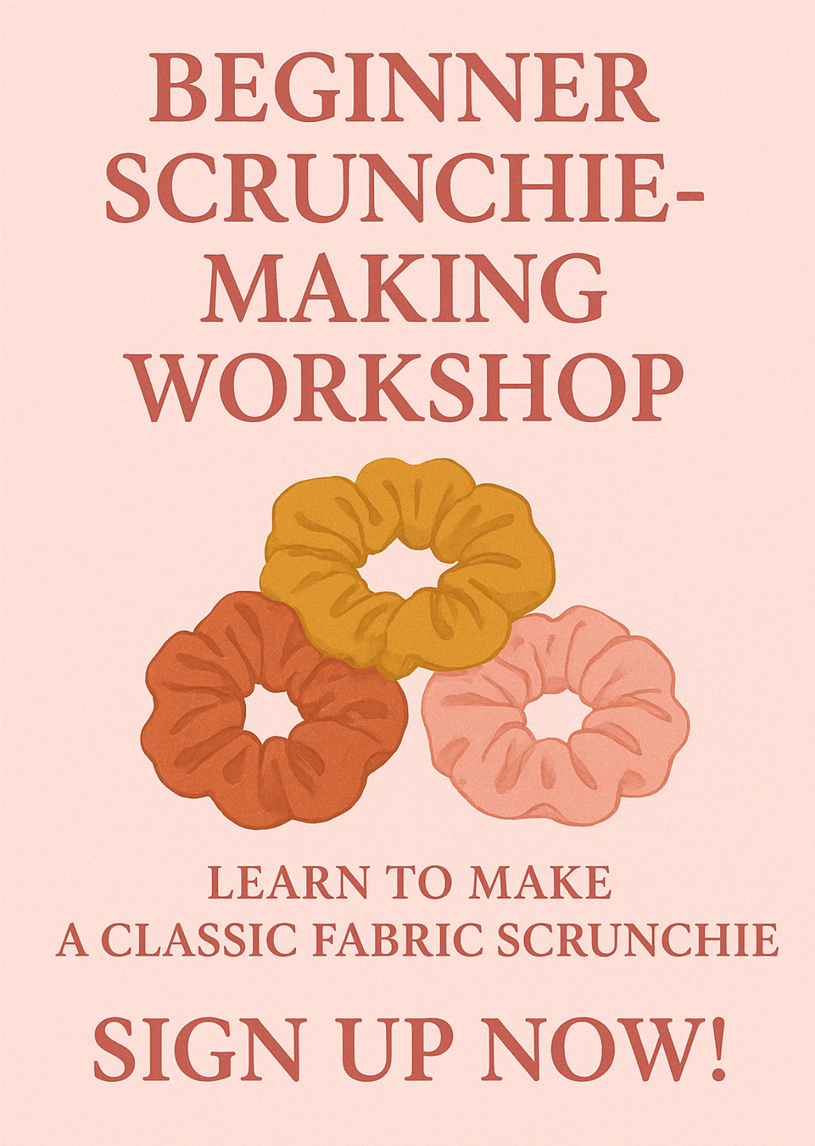 Scrunchie Certificate Course