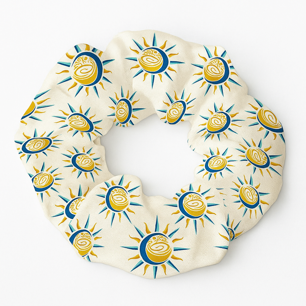Custom Logo Scrunchie – Pack of 16