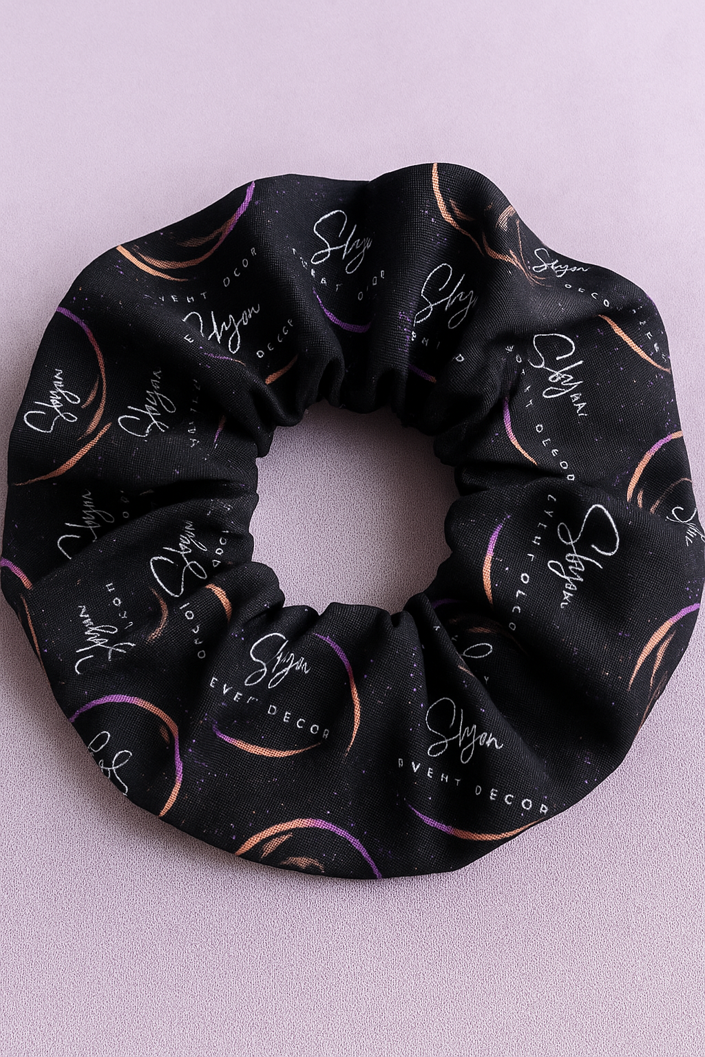 Custom Logo Scrunchie – Pack of 16