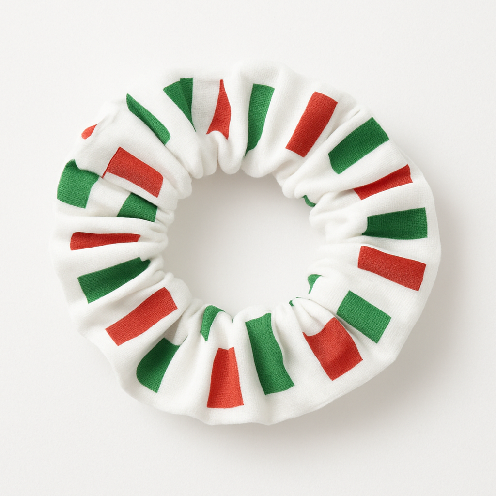 Custom Logo Scrunchie – Pack of 16