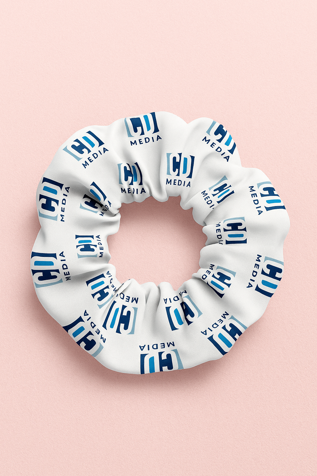 Custom Logo Scrunchie – Pack of 16