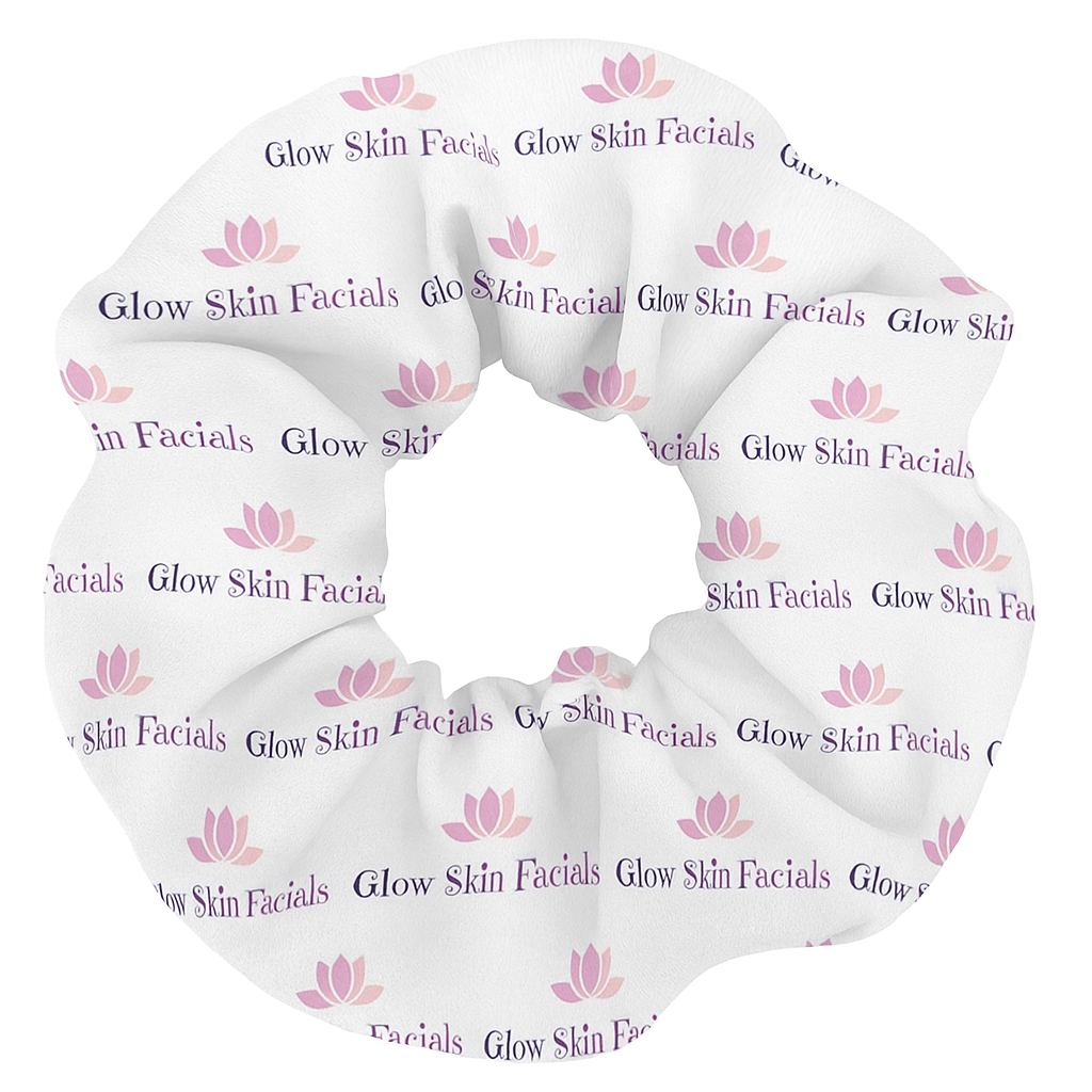 Custom Logo Scrunchie – Pack of 16