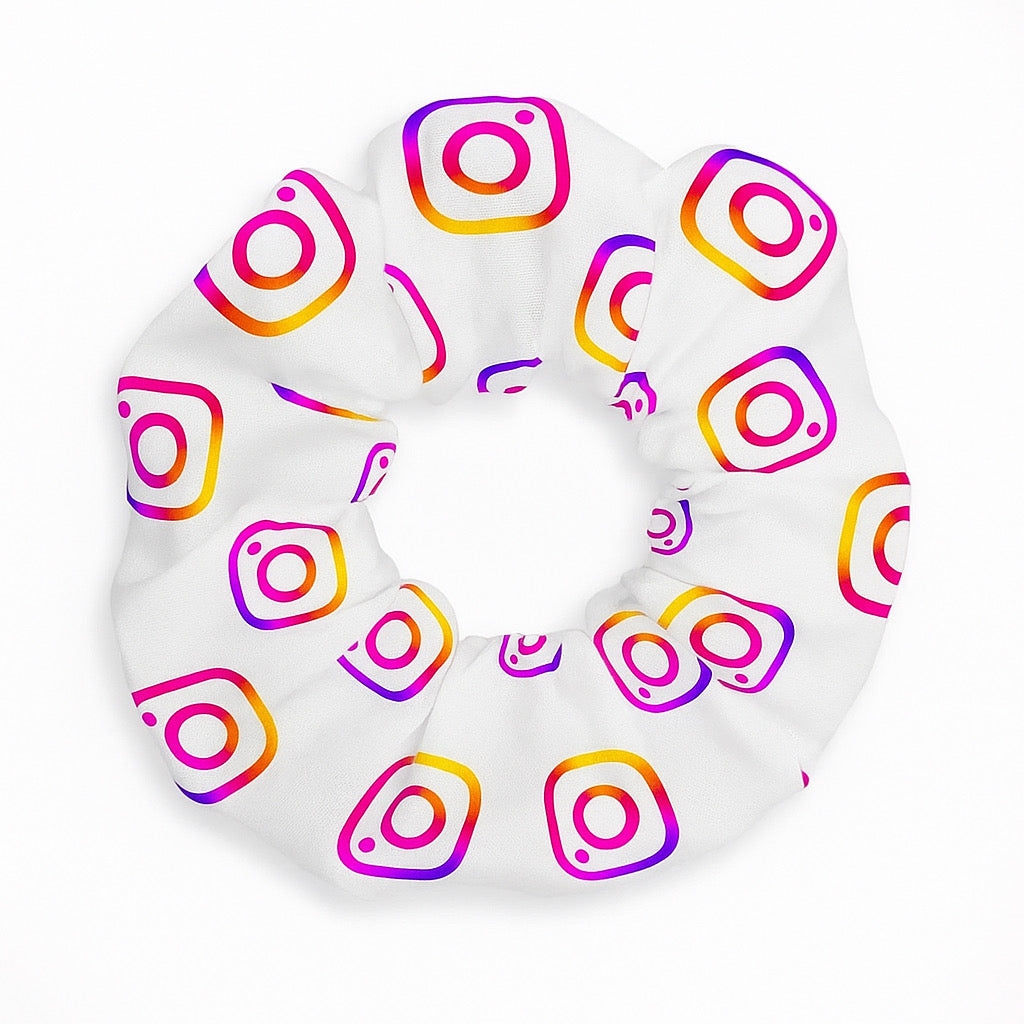 Custom Logo Scrunchie – Pack of 16