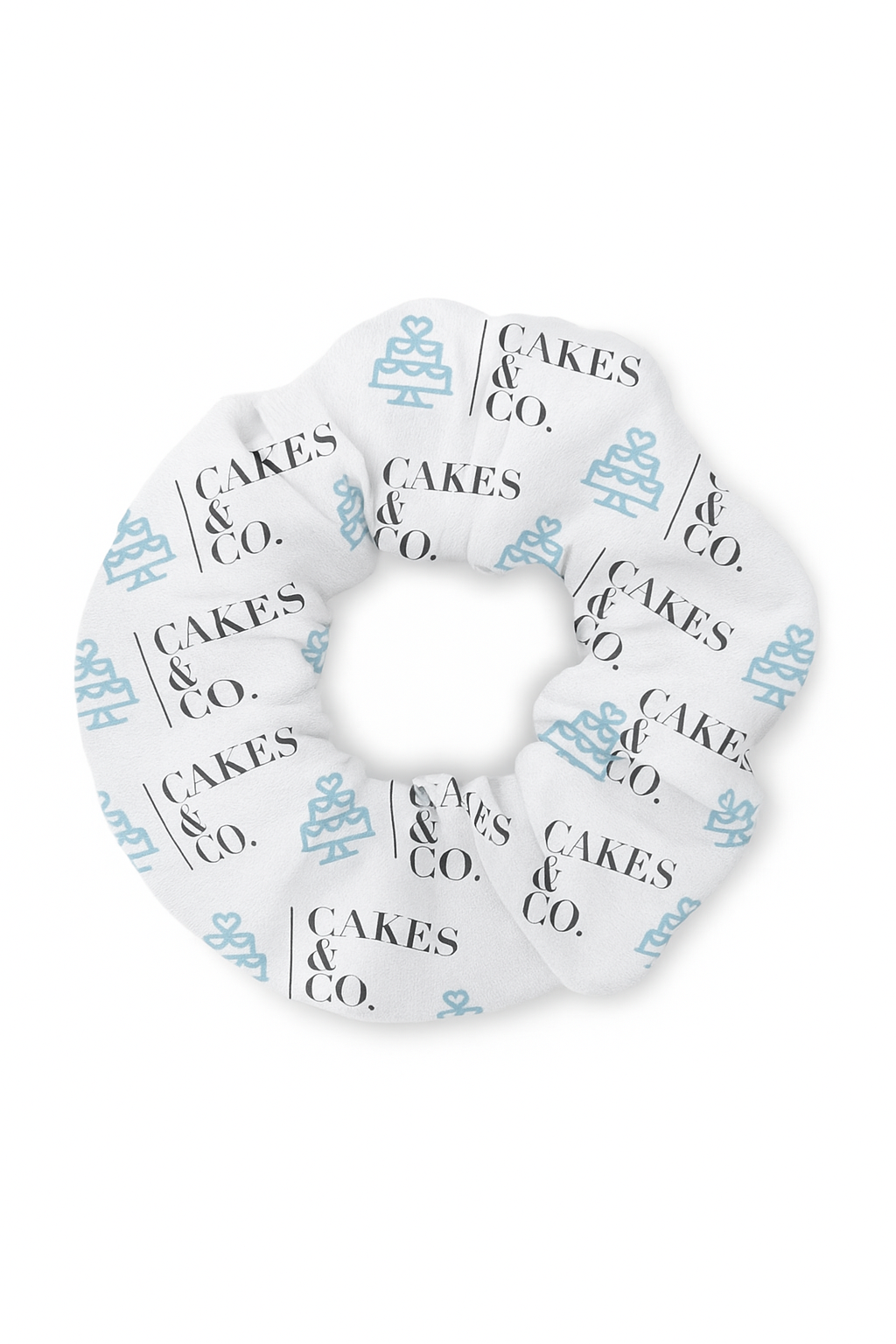 Custom Logo Scrunchie – Pack of 16