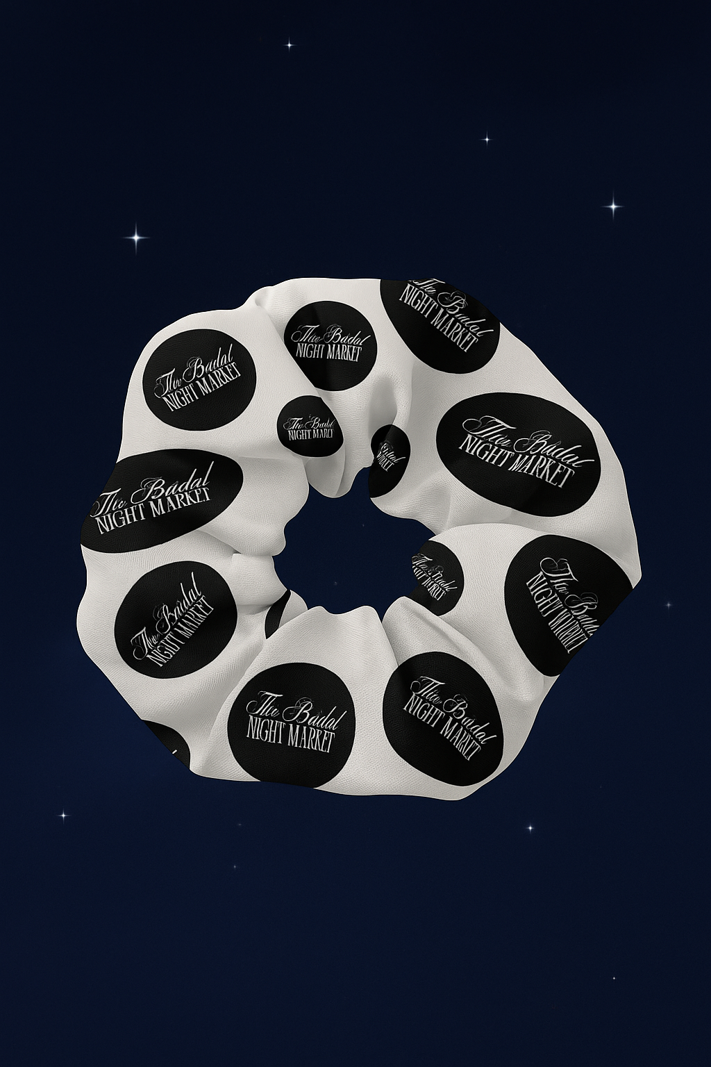 Custom Logo Scrunchie – Pack of 16