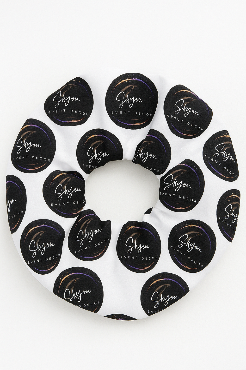 Custom Logo Scrunchie – Pack of 16