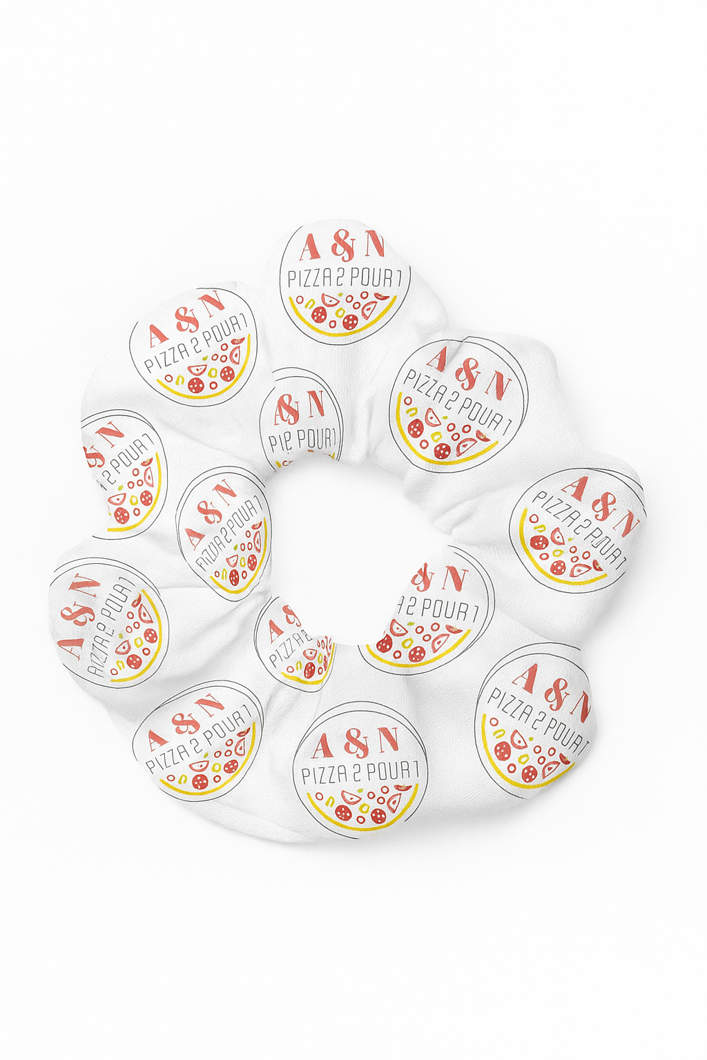 Custom Logo Scrunchie – Pack of 16