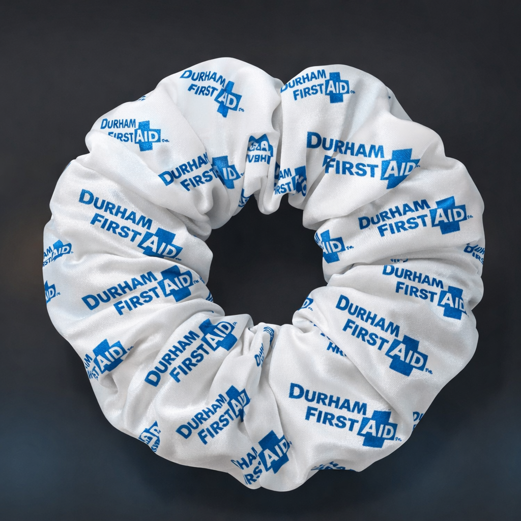 Custom Logo Scrunchie – Pack of 16